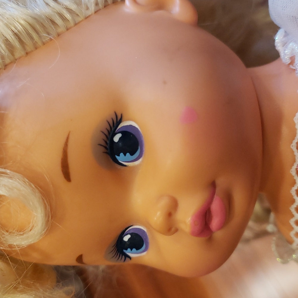 Vintage 1988 Doll Lil Miss Magic Hair, Magic Touch. Original Clothes And Shoes - Picture 6 of 14